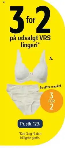 Føtex På udvalgt VRS lingeri tilbud