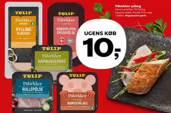TULIP Pålækker pålæg