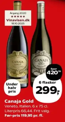 Kvickly Canaja Gold tilbud