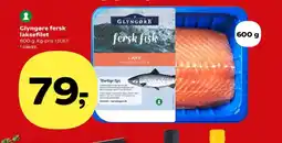 Kvickly Glyngøre fersk laksefilet tilbud