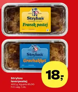 Kvickly Stryhns leverpostej tilbud