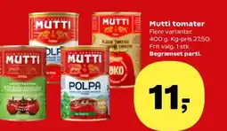 Kvickly Mutti tomater tilbud