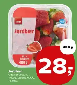 Kvickly Jordbær tilbud