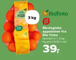 Kvickly Økologiske appelsiner fra Rio Tinto tilbud