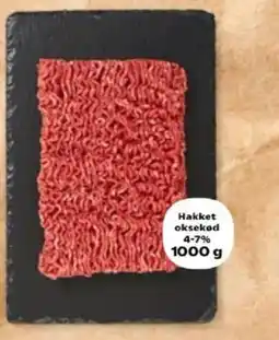 Kvickly Hakket oksekød 4-7% tilbud
