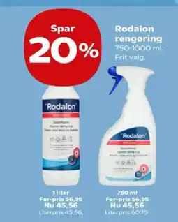 Kvickly Rodalon rengøring tilbud