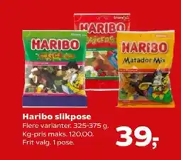 Kvickly Haribo slikpose tilbud
