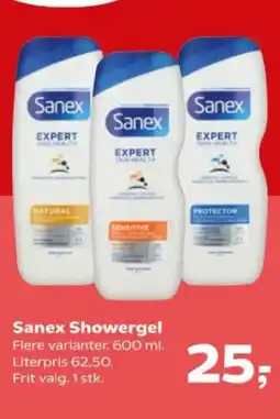 Kvickly Sanex Showergel tilbud