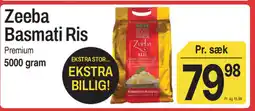 ABC Lavpris Zeeba Basmati Ris tilbud