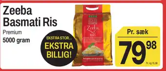 ABC Lavpris Zeeba Basmati Ris tilbud