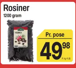 ABC Lavpris Rosiner tilbud