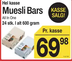ABC Lavpris Hel kasse Muesli Bars tilbud