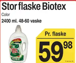 ABC Lavpris Stor flaske Biotex tilbud