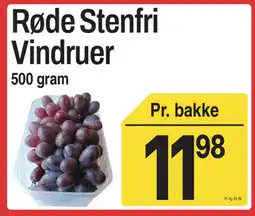 ABC Lavpris Røde Stenfri Vindruer tilbud