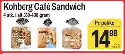 ABC Lavpris Kohberg Café Sandwich tilbud