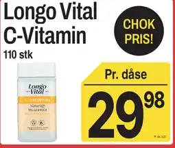 ABC Lavpris Longo Vital C-Vitamin tilbud