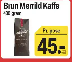 ABC Lavpris Brun Merrild Kaffe tilbud