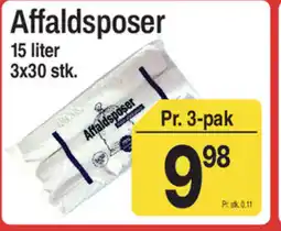 ABC Lavpris Affaldsposer tilbud