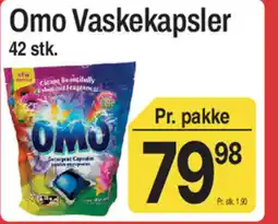 ABC Lavpris Omo Vaskekapsler tilbud