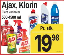 ABC Lavpris Ajax, Klorin tilbud