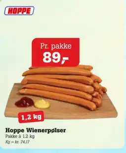 Poetzsch Padborg Hoppe Wienerpølser tilbud