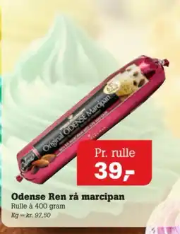 Poetzsch Padborg Odense Ren rå marcipan tilbud