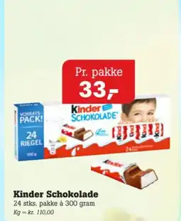 Poetzsch Padborg Kinder Schokolade tilbud