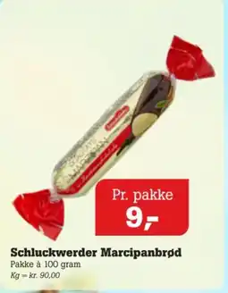 Poetzsch Padborg Schluckwerder Marcipanbrød tilbud