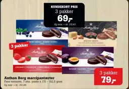 Poetzsch Padborg Anthon Berg marcipantærter tilbud