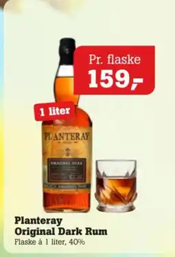 Poetzsch Padborg Planteray Original Dark Rum tilbud