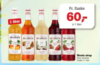 Poetzsch Padborg Monin sirup tilbud