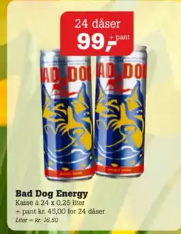 Poetzsch Padborg Bad Dog Energy tilbud