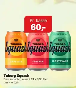 Poetzsch Padborg Tuborg Squash tilbud