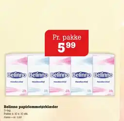 Poetzsch Padborg Belinno papirlommetørklæder tilbud