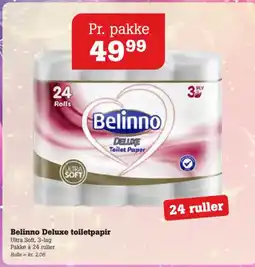 Poetzsch Padborg Belinno Deluxe toiletpapir tilbud