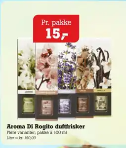 Poetzsch Padborg Aroma Di Rogito duftfrisker tilbud