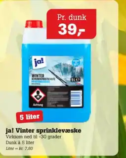 Poetzsch Padborg Ja! Vinter sprinklevæske tilbud