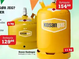 Poetzsch Padborg Kosan flaskegas tilbud