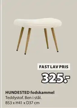 JYSK HUNDESTED fodskammel tilbud