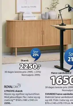 JYSK LYNGVIG skænk tilbud
