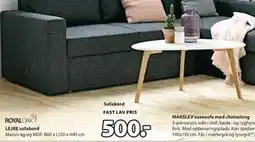 JYSK LEJRE sofabord tilbud