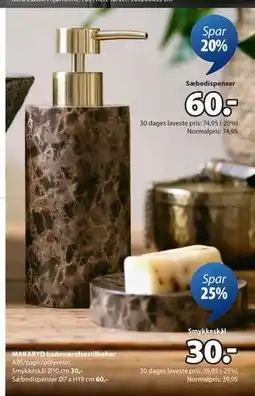 JYSK Sæbedispenser tilbud