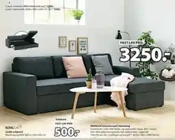 JYSK MARSLEV sovesofa med chaiselong tilbud