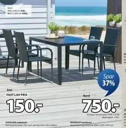 JYSK GUDHJEM stabelstol tilbud