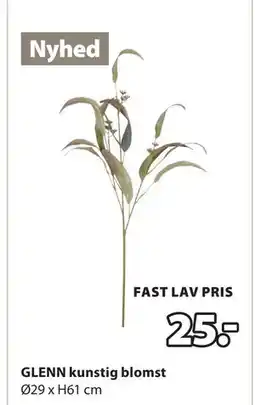 JYSK GLENN kunstig blomst tilbud