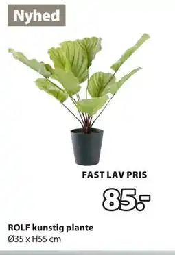 JYSK ROLF kunstig plante tilbud