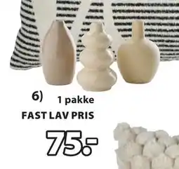 JYSK AMUNDSEN vase Stentøj tilbud