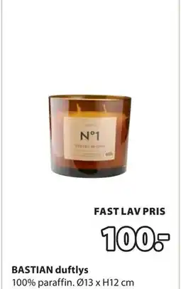 JYSK BASTIAN duftlys tilbud