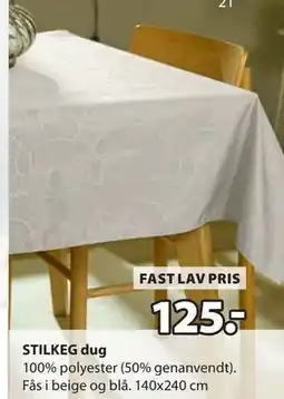 JYSK STILKEG dug tilbud