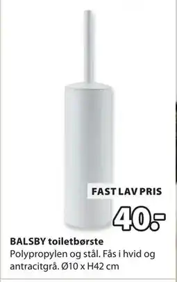 JYSK BALSBY toiletbørste tilbud